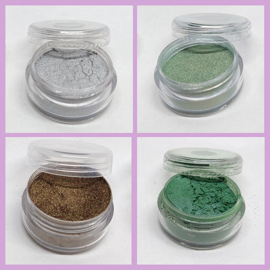 Earth Mica Powder Set of 4