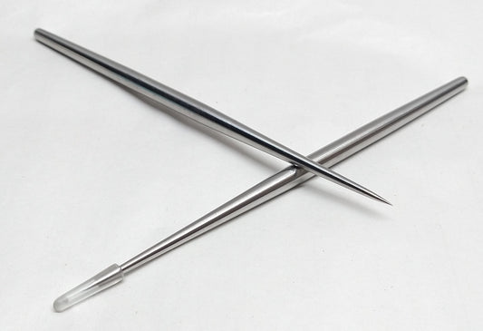 Stainless Steel Needle Sculpting Tool, Poking, Smoothing, Embroidery Detailing 6 inch.