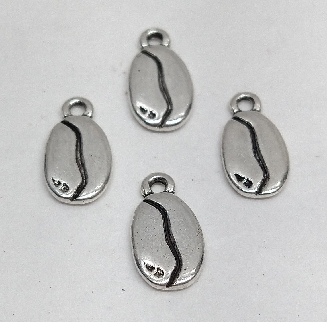 Coffee Bean Charms Set of 4